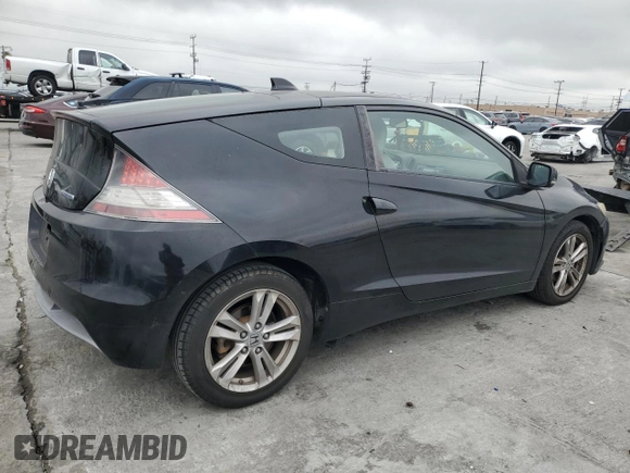 2011 Honda CR-Z EX with VIN JHMZF1D67BS010668, listed as a Copart auction lot 51180545 with 73,962 mi miles and Salvage Title. Bid and sale history available at carsss.com. Image 3.