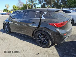 2017 Infiniti QX30 Sport with VIN SJKCH5CP6HA026634, listed as a Copart auction lot 53556035 with 91,805 mi miles and Clean title. Bid and sale history available at DreamBid. Image 2.
