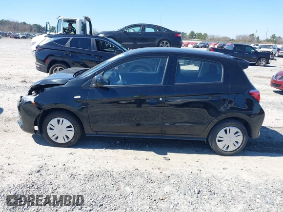 2021 Mitsubishi Mirage ES with VIN ML32AUHJ6MH006728, listed as a IAAI auction lot 41678312 with 36,631 mi miles and . Bid and sale history available at DreamBid. Image 14.