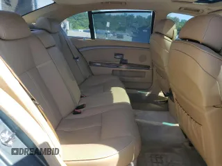 2004 BMW 7 Series 745Li with VIN WBAGN63414DS47413, listed as a Copart auction lot 62835195 with 118,457 mi miles and Clean title. Bid and sale history available at DreamBid. Image 10.
