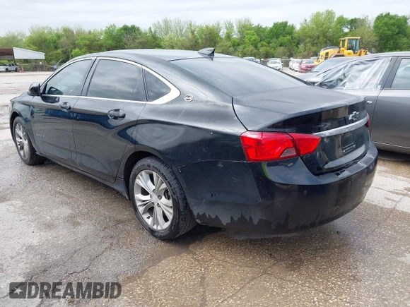 2015 Chevrolet Impala LS with VIN 2G11X5SL5F9132425, listed as a IAAI auction lot 41809621 with 124,483 mi miles and . Bid and sale history available at DreamBid. Image 3.