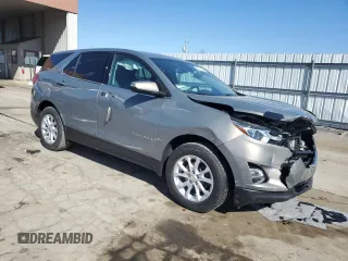 2019 Chevrolet Equinox LT with VIN 3GNAXKEV2KS503581, listed as a Copart auction lot 50721145 with 87,329 mi miles and Salvage Title. Bid and sale history available at DreamBid. Image 4.