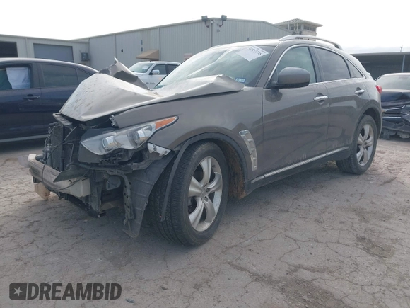 2011 Infiniti FX35 with VIN JN8AS1MU6BM710506, listed as a IAAI auction lot 41837535 with 1 mi miles. Bid and sale history available at carsss.com. Image 18.