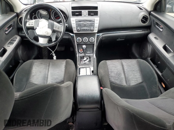 2009 Mazda 6 i Touring with VIN 1YVHP82A695M08273, listed as a Copart auction lot 57470735 with 206,616 mi miles and Salvage title. Bid and sale history available at DreamBid. Image 8.