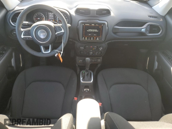 2023 Jeep Renegade Latitude with VIN ZACNJDB11PPP31764, listed as a Copart auction lot 88681705 with 12,593 mi miles and Salvage Title. Bid and sale history available at carsss.com. Image 8.