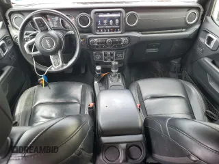 2020 Jeep Gladiator Overland with VIN 1C6HJTFG0LL217127, listed as a Copart auction lot 55660745 with 43,528 mi miles and Clean title. Bid and sale history available at DreamBid. Image 8.