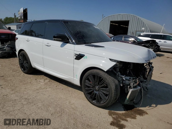 2022 Land Rover Range Rover Sport HSE Dynamic with VIN SALWR2SE8NA241979, listed as a Copart auction lot 75308124 with 46,058 mi miles and Salvage Title. Bid and sale history available at DreamBid. Image 4.