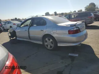 2002 Acura TL Type S w/Navigation with VIN 19UUA56962A042978, listed as a Copart auction lot 77483324 with 132,734 mi miles and Salvage Title. Bid and sale history available at carsss.com. Image 2.