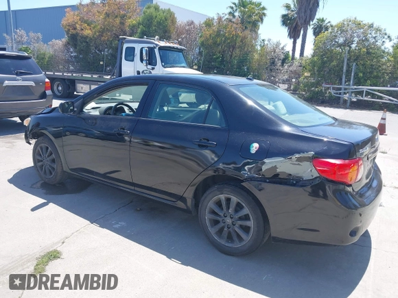 2009 Toyota Corolla with VIN JTDBL40E599047178, listed as a IAAI auction lot 42372553 with 227,682 mi miles and . Bid and sale history available at DreamBid. Image 3.