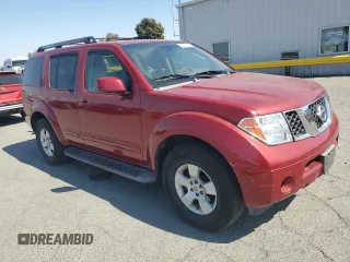 2006 Nissan Pathfinder SE with VIN 5N1AR18U26C632525, listed as a Copart auction lot 60051105 with 239,388 mi miles and Clean title. Bid and sale history available at DreamBid. Image 4.