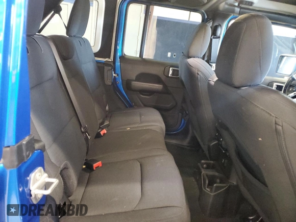 2022 Jeep Wrangler Unlimited Sahara Altitude with VIN 1C4HJXEG0NW255315, listed as a Copart auction lot 87821535 with 40,113 mi miles and Clean title. Bid and sale history available at DreamBid. Image 10.