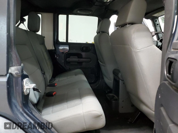 2008 Jeep Wrangler Unlimited Rubicon with VIN 1J4GA69198L591203, listed as a Copart auction lot 45772815 with 109,708 mi miles and Salvage Title. Bid and sale history available at carsss.com. Image 11.