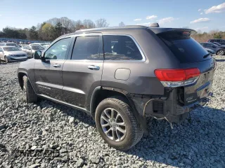 2015 Jeep Grand Cherokee Limited with VIN 1C4RJEBG8FC763693, listed as a Copart auction lot 50702405 with 126,709 mi miles and Salvage Title. Bid and sale history available at carsss.com. Image 2.