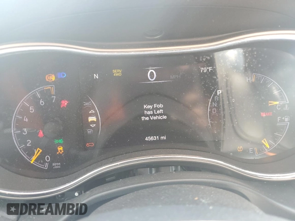 2020 Jeep Grand Cherokee Limited with VIN 1C4RJFBG1LC398999, listed as a Copart auction lot 58436765 with 45,631 mi miles and Non repairable. Bid and sale history available at DreamBid. Image 9.