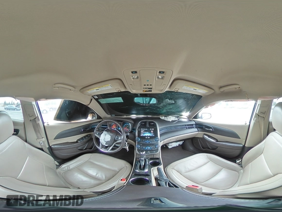 2015 Chevrolet Malibu LT with VIN 1G11D5SL5FU106810, listed as a Copart auction lot 53909435 with 142,616 mi miles and Salvage Title. Bid and sale history available at DreamBid. Image 14.