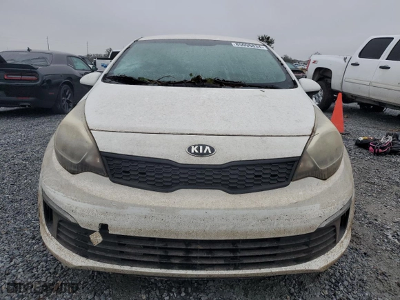 2016 Kia Rio LX with VIN KNADM4A36G6634181, listed as a Copart auction lot 85098834 with 138,763 mi miles and Salvage Title. Bid and sale history available at carsss.com. Image 5.