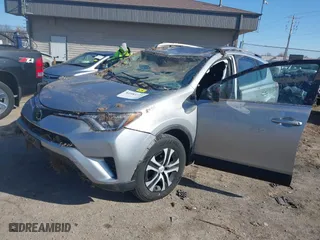 2017 Toyota RAV4 LE with VIN 2T3BFREV4HW631888, listed as a IAAI auction lot 41984721 with 41,215 mi miles. Bid and sale history available at carsss.com. Image 12.