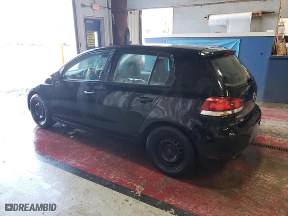 2010 Volkswagen Golf with VIN WVWDB7AJ1AW203182, listed as a Copart auction lot 78015184 with 126,506 mi miles and Salvage Title. Bid and sale history available at carsss.com. Image 2.