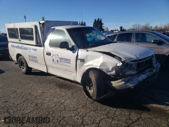 1999 Ford F-150 with VIN 1FTRF17W9XKB35000, listed as a Copart auction lot 86001964 with 155,055 mi miles and Salvage title. Bid and sale history available at DreamBid. Image 4.
