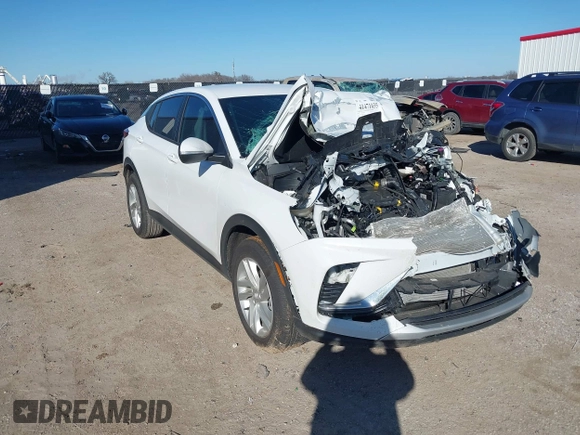 2024 Buick Envista Preferred with VIN KL47LAE29RB186672, listed as a IAAI auction lot 41471035 with Not Provided miles and . Bid and sale history available at DreamBid. Image 1.