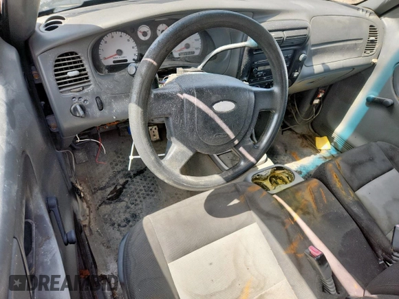 2004 Ford Ranger XL with VIN 1FTYR10U74PB38648, listed as a Copart auction lot 59394645 with 191,135 mi miles and Salvage title. Bid and sale history available at DreamBid. Image 8.