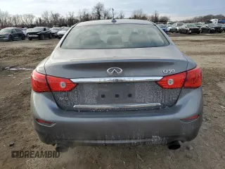 2017 Infiniti Q50 3.0t Signature Edition with VIN JN1EV7AR0HM836198, listed as a Copart auction lot 88823425 with 238,634 mi miles and Salvage Title. Bid and sale history available at carsss.com. Image 6.
