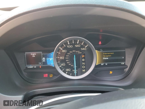 2015 Ford Explorer Limited with VIN 1FM5K8F88FGC36502, listed as a Copart auction lot 52113285 with 143,687 mi miles and Salvage Title. Bid and sale history available at DreamBid. Image 9.