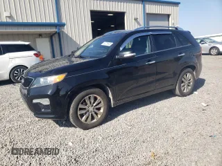 2012 Kia Sorento SX with VIN 5XYKW4A29CG247479, listed as a Copart auction lot 52226635 with 203,183 mi miles and Salvage Title. Bid and sale history available at carsss.com. Image 1.