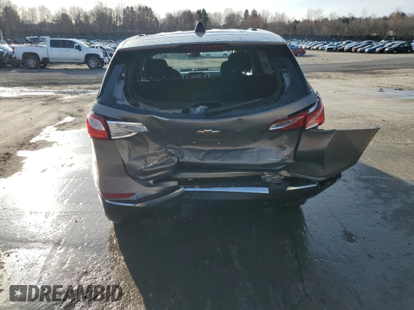 2018 Chevrolet Equinox LT with VIN 3GNAXSEV2JS641054, listed as a Copart auction lot 51502995 with 67,278 mi miles and Salvage Title. Bid and sale history available at carsss.com. Image 6.