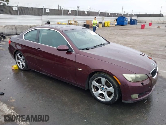 2008 BMW 3 Series 328i with VIN WBAWB33578PU88893, listed as a IAAI auction lot 42078298 with 188,955 mi miles. Bid and sale history available at carsss.com. Image 1.