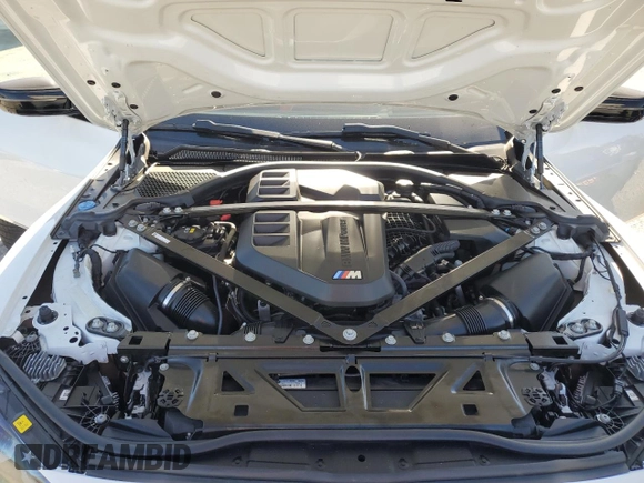 2023 BMW M4 Competition xDrive with VIN WBS43AZ02PCL59627, listed as a Copart auction lot 41871475 with Not provided miles and Salvage title. Bid and sale history available at DreamBid. Image 11.