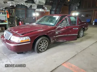 2004 Mercury Grand Marquis GS with VIN 2MEFM74W24X627374, listed as a Copart auction lot 50508605 with 118,635 mi miles and Salvage Title. Bid and sale history available at DreamBid. Image 1.