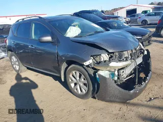 2013 Nissan Murano LE with VIN JN8AZ1MU7DW213516, listed as a IAAI auction lot 41596749 with 171,073 mi miles. Bid and sale history available at carsss.com. Image 1.