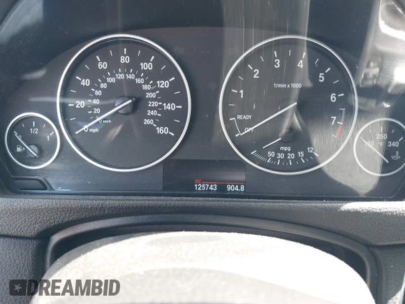 2014 BMW 3 Series 320i with VIN WBA3B1G5XENS80130, listed as a IAAI auction lot 42304306 with 125,743 mi miles and . Bid and sale history available at DreamBid. Image 14.