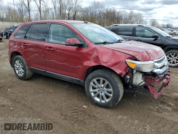 2014 Ford Edge SEL with VIN 2FMDK3JC0EBB40881, listed as a Copart auction lot 53697915 with 76,846 mi miles and Clean Title. Bid and sale history available at carsss.com. Image 4.