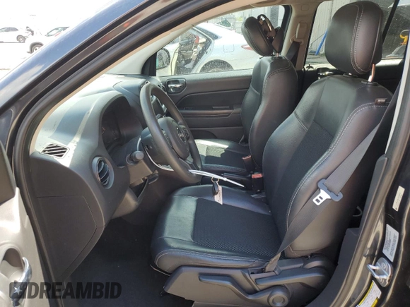 2015 Jeep Compass Sport with VIN 1C4NJCBA1FD204043, listed as a Copart auction lot 52148715 with 108,205 mi miles and Salvage Title. Bid and sale history available at carsss.com. Image 7.