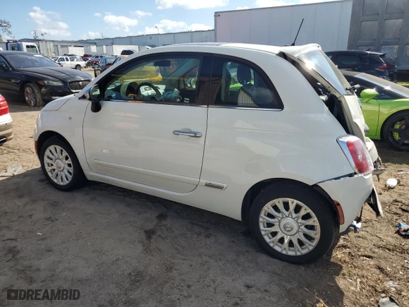 2012 FIAT 500 Gucci with VIN 3C3CFFCRXCT280384, listed as a Copart auction lot 78301134 with NaN miles and Salvage Title. Bid and sale history available at carsss.com. Image 2.
