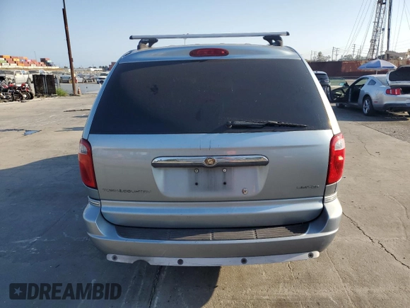 2006 Chrysler Town & Country LWB Limited with VIN 2A8GP64L96R797924, listed as a Copart auction lot 70880904 with 107,324 mi miles and Salvage Title. Bid and sale history available at carsss.com. Image 6.
