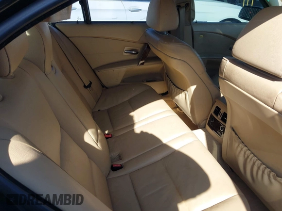 2006 BMW 5 Series 550i with VIN WBANB53506CP03008, listed as a IAAI auction lot 41885770 with 195,332 mi miles and . Bid and sale history available at DreamBid. Image 8.