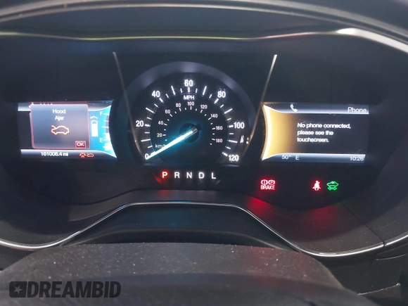2013 Ford Fusion Titanium Hybrid with VIN 3FA6P0RU4DR281789, listed as a IAAI auction lot 41909115 with 161,008 mi miles and . Bid and sale history available at DreamBid. Image 7.