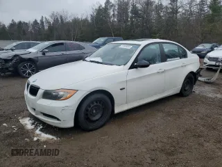 2007 BMW 3 Series 328xi with VIN WBAVC93557K033497, listed as a Copart auction lot 51835055 with 217,355 mi miles and Clean Title. Bid and sale history available at carsss.com. Image 1.