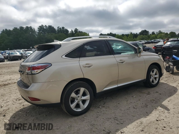 2014 Lexus RX 350 with VIN 2T2BK1BAXEC251454, listed as a Copart auction lot 61576115 with 112,924 mi miles and Clean title. Bid and sale history available at DreamBid. Image 3.