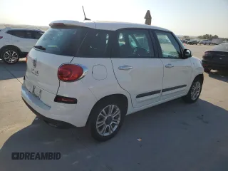 2019 FIAT 500L Pop with VIN ZFBNFAAH7KZ041838, listed as a Copart auction lot 75744204 with 64,624 mi miles and Salvage Title. Bid and sale history available at carsss.com. Image 3.