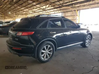 2008 Infiniti FX35 with VIN JNRAS08W58X200950, listed as a Copart auction lot 77181374 with 124,916 mi miles and Clean Title. Bid and sale history available at carsss.com. Image 3.