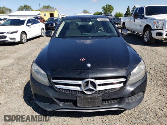 2016 Mercedes-Benz C 300 with VIN 55SWF4JB3GU116285, listed as a Copart auction lot 50949885 with 208,541 mi miles and Salvage Title. Bid and sale history available at carsss.com. Image 5.