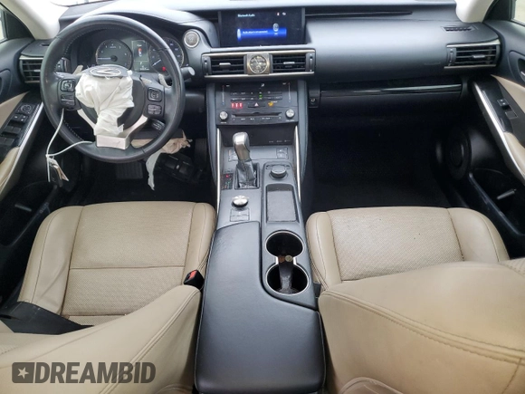 2018 Lexus IS with VIN JTHBA1D27J5066202, listed as a Copart auction lot 48615465 with 59,525 mi miles and Salvage Title. Bid and sale history available at carsss.com. Image 8.