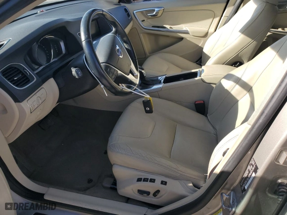 2015 Volvo S60 T5 Drive-E Premier Plus with VIN YV140MFC1F1317468, listed as a Copart auction lot 73583714 with 104,313 mi miles and Salvage Title. Bid and sale history available at carsss.com. Image 7.