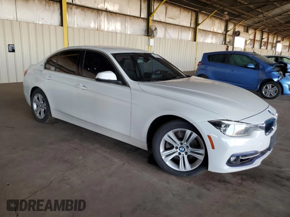 2018 BMW 3 Series 330e iPerformance with VIN WBA8E1C59JA178368, listed as a Copart auction lot 77841454 with 99,043 mi miles and Clean Title. Bid and sale history available at carsss.com. Image 4.