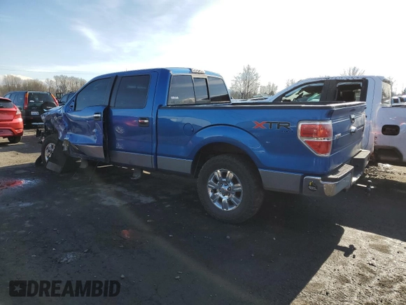 2012 Ford F-150 XL with VIN 1FTFW1ET2CKE12303, listed as a Copart auction lot 44757145 with 270,875 mi miles and Salvage Title. Bid and sale history available at carsss.com. Image 2.
