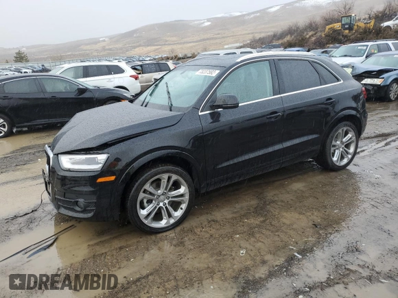 2015 Audi Q3 2.0T Prestige with VIN WA1GFCFS3FR009412, listed as a Copart auction lot 73237582 with 34,842 mi miles. Bid and sale history available at carsss.com. Image 1.